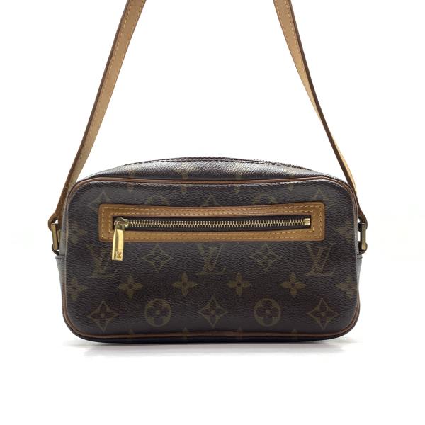 LOUIS VUITTON ルイヴィトン M51183 モノグラム ポシェット シテ ショルダーバッグ 肩かけ チャック開閉 レディース 保護することRY25005886