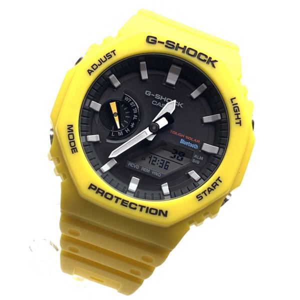 CASIO カシオ GA-B2100C-9AJF 腕時計 G-SHOCK イエロー 黄色 アナデジ 2100シリーズ オクタゴン クオーツ メンズ 管理RY26000146