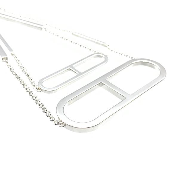 HERMES エルメス エヴァーシェーヌダンクル ネックレス ペンダント ロングチェーン シルバー 925 アクセサリー ジュエリー 管理RY25005228|かんてい局名古屋錦三丁目・緑店