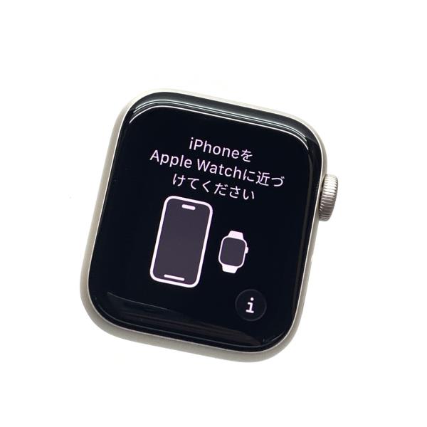 AppleWatch アップルウォッチ SE 第2世代 GPSモデル 40mm A2722 バンド未使用 スマートウォッチ スポーツバンド ベージュ系 管理RY26000787