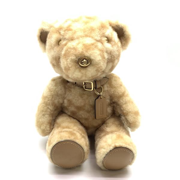 COACH コーチ C7058 コーチ ベア コレクティブル シグネチャー シアリング ベージュ ぬいぐるみ インテリア くま クマ 熊 管理RY26001807 25,056円