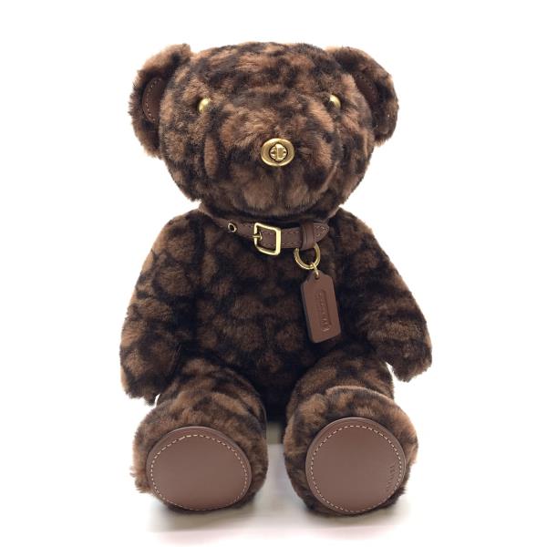楽天市場】【コーチ】Coach シグネチャー キャンバス テディベア 
