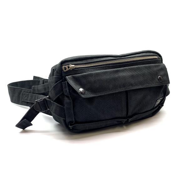 PORTER ポーター スモーキー ウエストバッグ ボディバッグ バムバッグ チャコールブラック系 ショルダーバッグ メンズ 管理RY26002226 12,816円