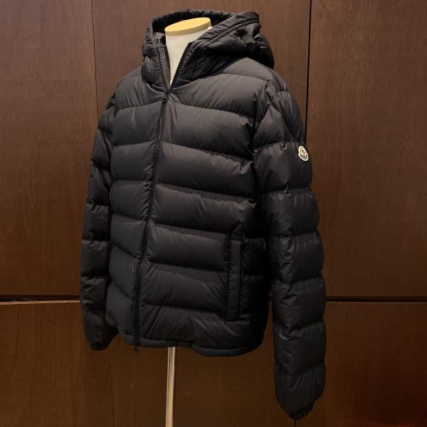 MONCLER モンク軌道 Laveraet 遊撃手 落ち込む上衣 大いさ5 XL 黒 黒いこと ボンネット付き添い人 メンズ アウター 保護することRY26002506 メンズファッション-コート・ジャケット