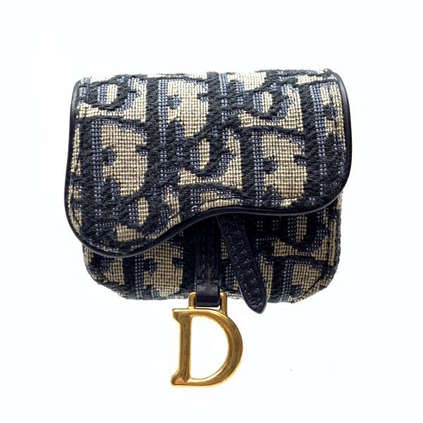 Dior クリスチャンディオール オブ西洋葱 サドル AirPods Pro 入れもの ジャ差し固める 米国海軍 紺色 イヤホンケース 磁石開閉 管理することRY26002572