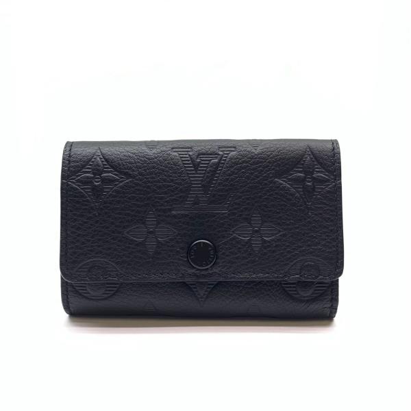 LOUIS VUITTON ルイヴィトン M82604 ミュルティクレ6 6連 足がかり容れもの トリヨン ノワール 黒いこと 黒 モノグラム 管理することRY26002689