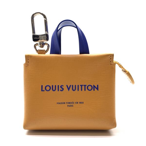 LOUIS VUITTON ルイヴィトン M02699 LV ミニショッパー S00 御徒面子惹きつける キーホルダー コインケース 御徒面子型 オレンジ色 保護することRY26003347