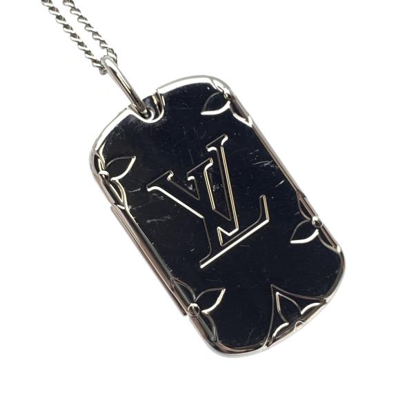 LOUIS VUITTON ルイヴィトン M62484 ロケット ネックレス ペンダント シルバーカラー モノグラム アクセサリー ジュエリー 管理RY26003591|かんてい局名古屋錦三丁目・緑店