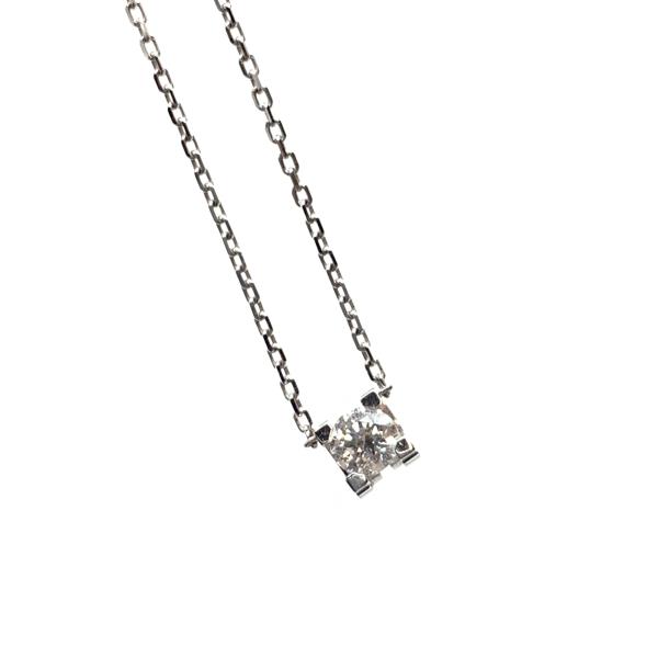 Cartier カルティエ N7409700 Cドゥカルティエ ネックレス ペンダント K18WG 750 ダイヤモンド アクセサリー ジュエリー 管理RY26003803｜かんてい局名古屋錦三丁目・緑店