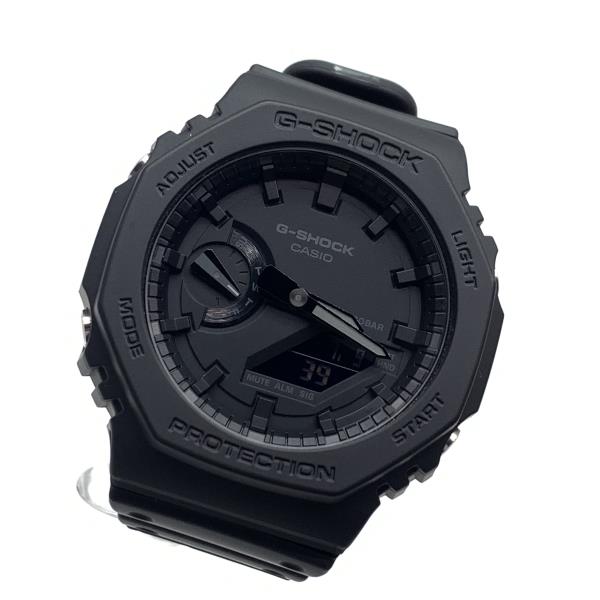 CASIO カシオ 腕時計 GA-2100-1AJF G-SHOCK フルオートカレンダー 樹脂バンド 黒 ブラック カーボンコアガード アナデジ 管理RY26003487｜かんてい局名古屋錦三丁目・緑店
