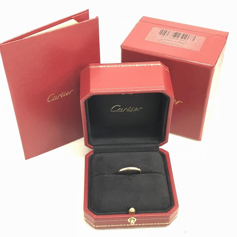 楽天市場 Cartier カルティエ K18 クラシック エンゲージリング マリッジリング 結婚指輪 K18pg Au750 53 13号 ブランドジュエリー 管理rm101 かんてい局名古屋錦三丁目 緑店