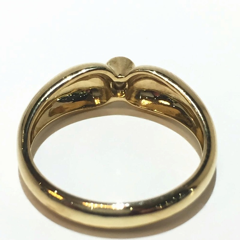 【楽天市場】Tiffany ティファニー アンティークリング K18 750 イエローゴールド ダイヤモンド 10号 3.8g 中古指輪