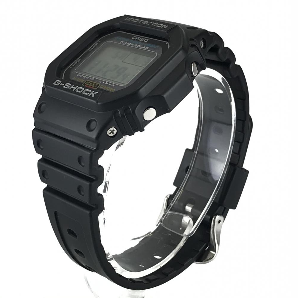 Casio カシオ G Shock G 5600e 1jf オリジン メンズ 腕時計 ソーラー充電 デジタル カレンダー 耐衝撃構造 ラバー ブラック 管理yk Educaps Com Br