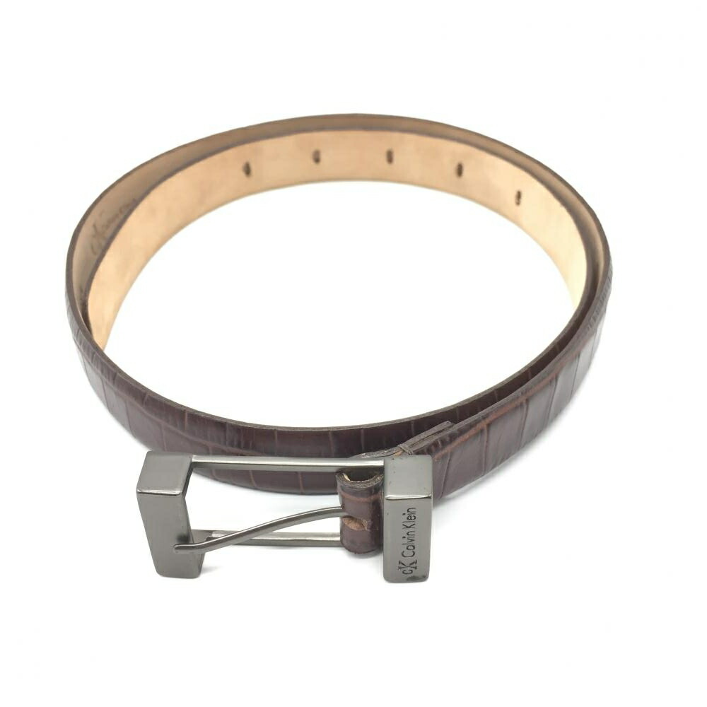 calvin klein belt brown