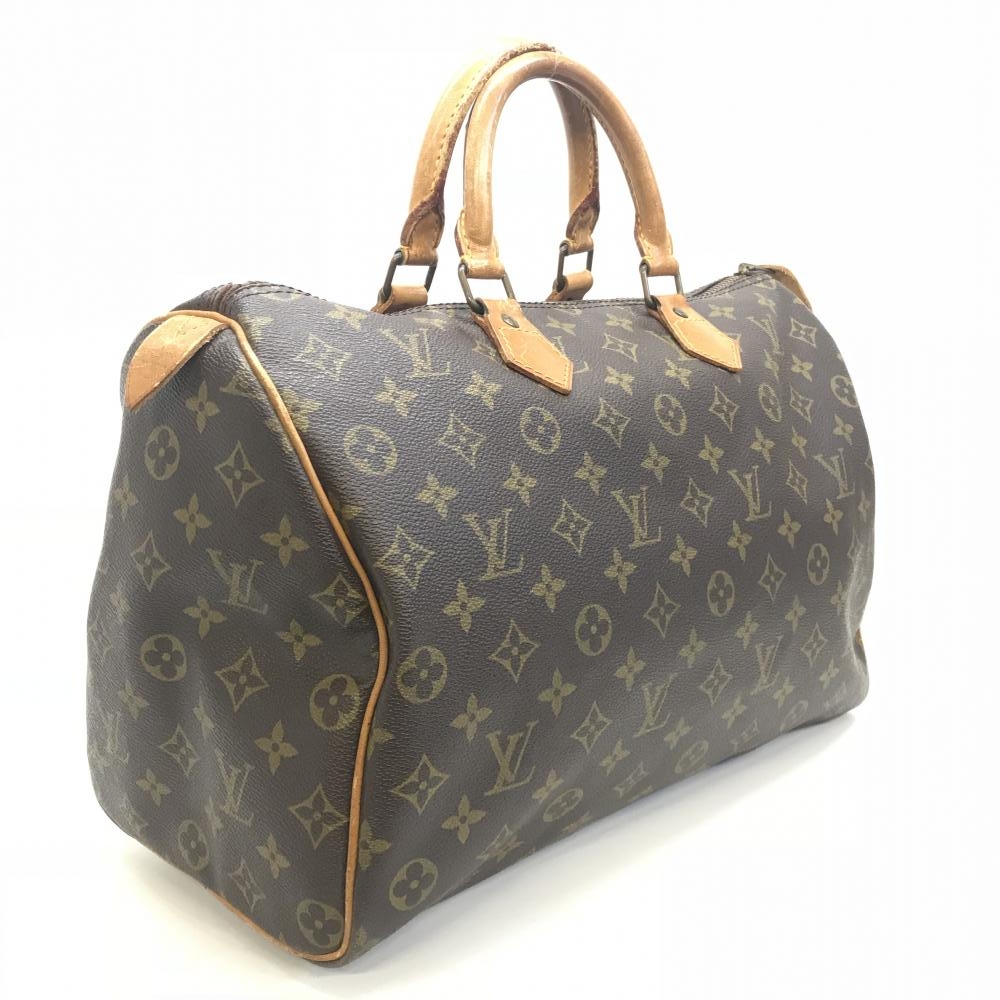Kanteikyoku Nagoyanishiki: LOUIS VUITTON Louis Vuitton M41524 monogram speedy 35 handbag Boston ...