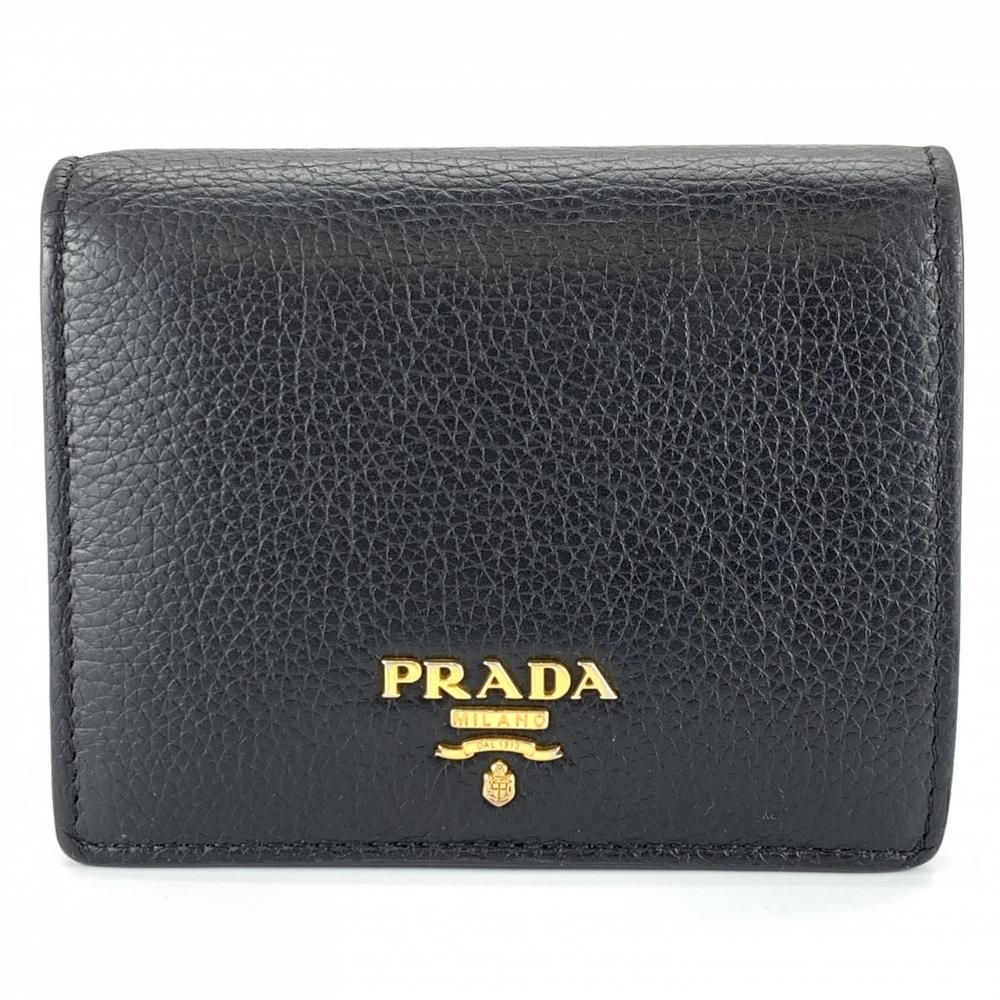 こちらは PRADA - プラダ 二つ折り財布 1MV204 ヴィテッロ グレイン