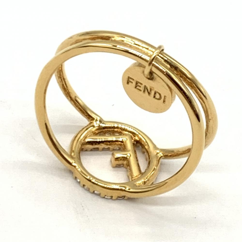 美品 FENDI フェンディ 8AG930 F Is Fendi エフイズフェンディ リング