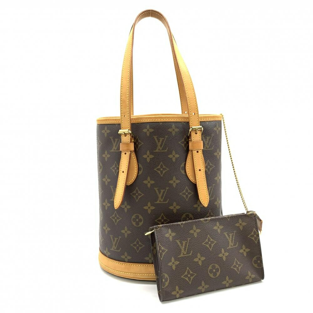ルイヴィトン　モノグラム　バケット　GM　M42236　バケツ　バッグ　肩掛け LOUIS VUITTON ルイヴィトン モノグラム バケットGM M42236 ショルダー