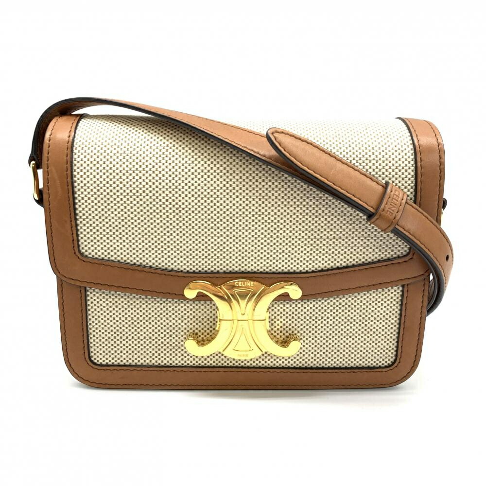 送料込【CELINE】TEEN TRIOMPHE BAG ショルダーバッグ 送料込【CELINE】TEEN TRIOMPHE BAG ショルダーバッグ (CELINE