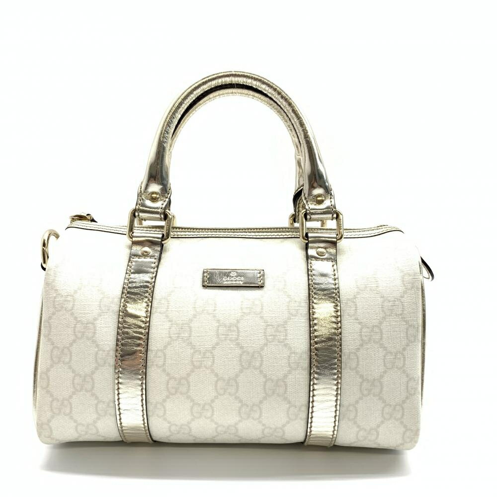 GUCCI ボストンバッグ ホワイト/オレンジ 楽天市場】【バッグ】GUCCI グッチ GGナイロン ハンドバッグ
