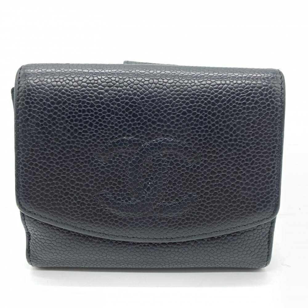 【上品メタルCCロゴ】CHANEL スモール ウォレット 二つ折り財布 CHANEL - 新品 シャネル CHANEL 2つ折り財布 スモール