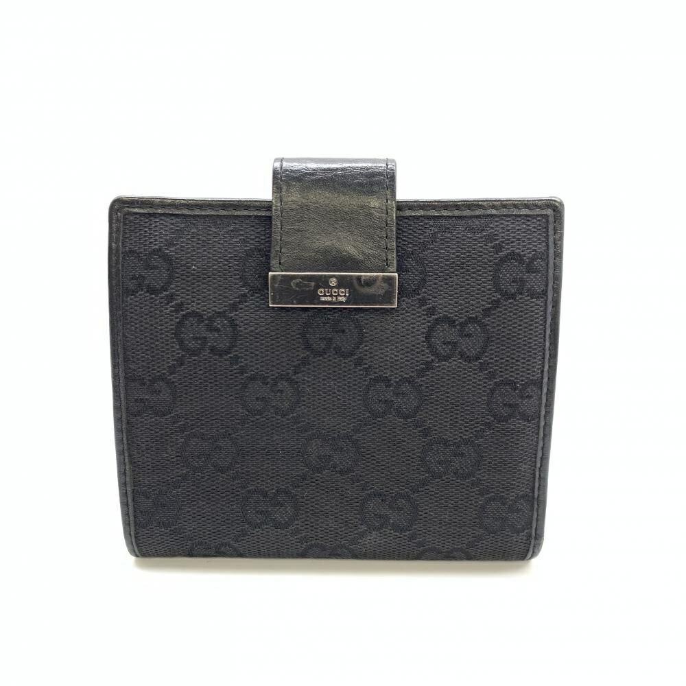GUCCI グッチ GGキャンバス 二つ折り財布 GUCCI グッチ GG柄 二つ折り財布 札入れ 小銭入れ GGキャンバス