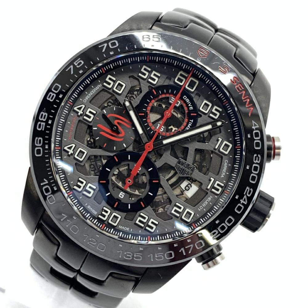 TAG Heuer タグ･ホイヤー CAR2A1L.BA0688 カレラ MSP30023 アイルトン・セナ スペシャルエディション オートマチック キャリバー ホイヤー01 クロノグラフ Carrera Calibre Heuer01 Ayrton Senna Special Edition 管理YI40913