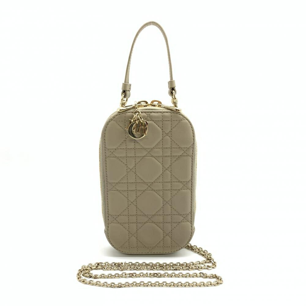 楽天市場】【中古】Christian DiorLADY DIOR フォンホルダー