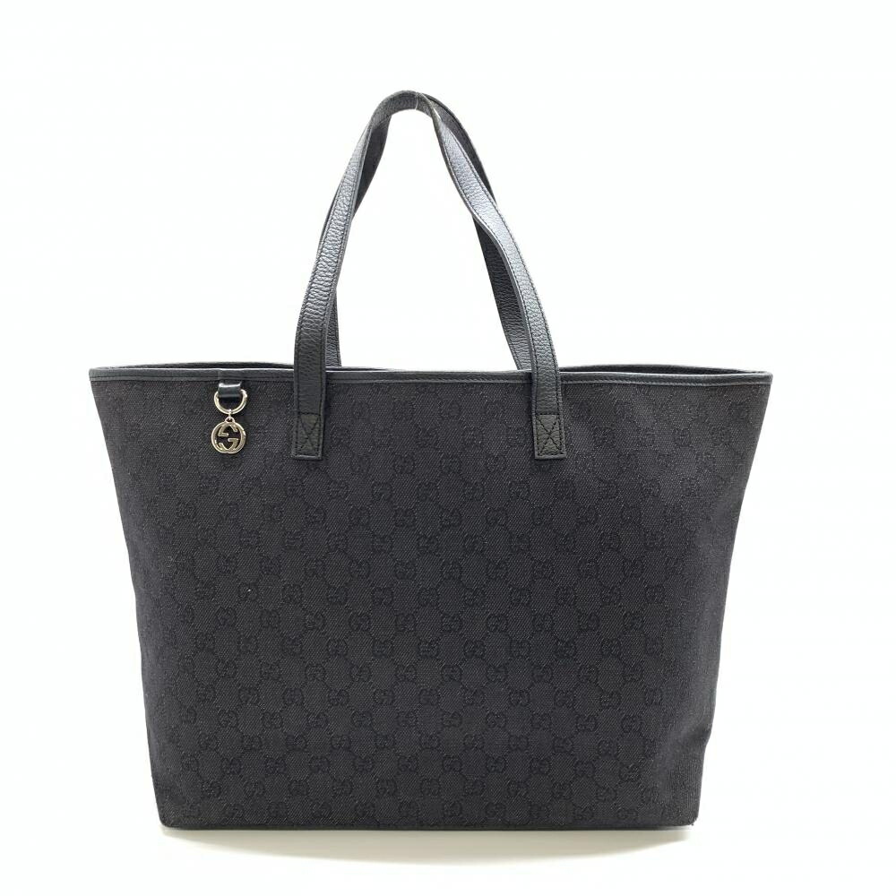 Gucci ブラック トートバッグ グッチ GUCCI GGエンボス ミニ トートバッグ ブラック