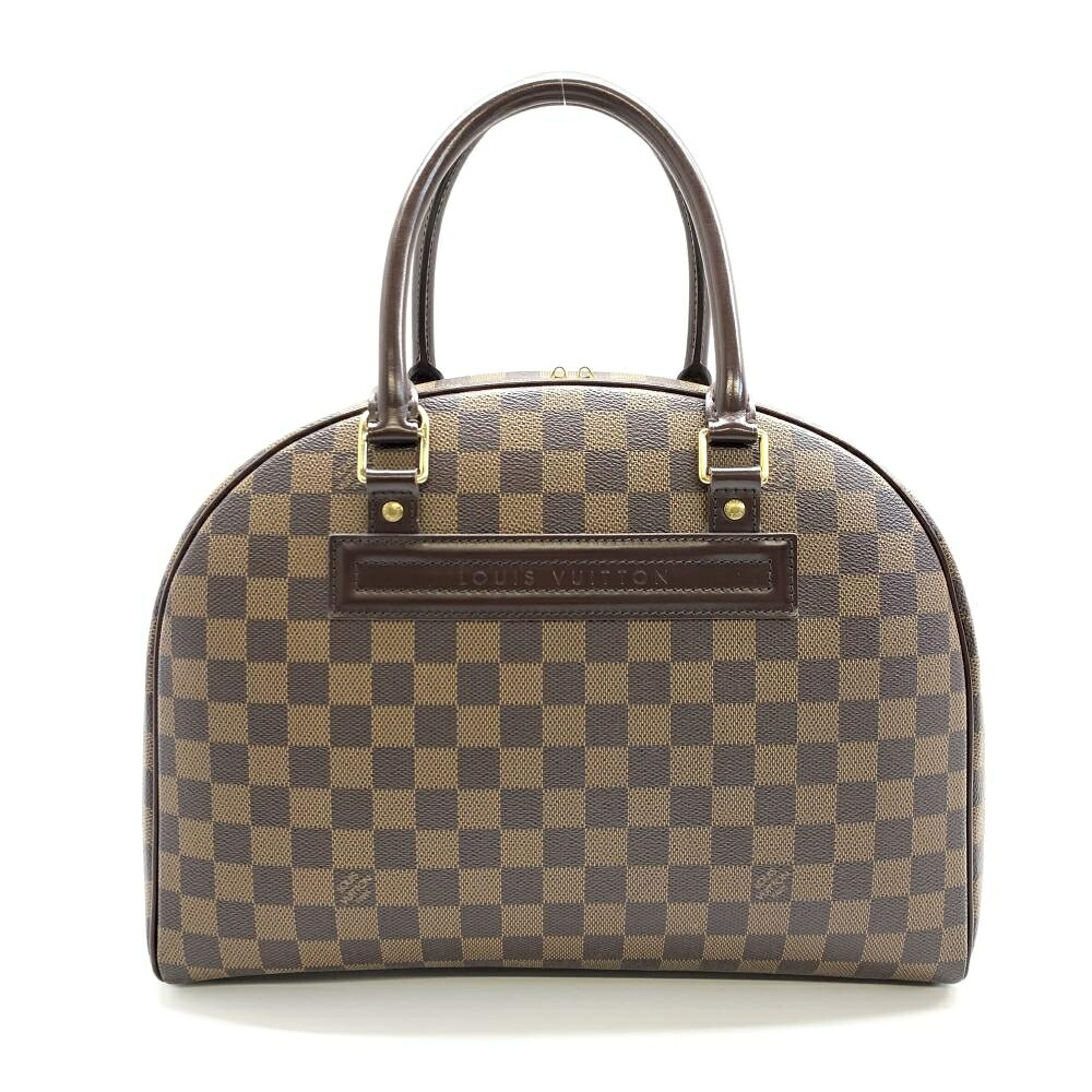 LOUIS VUITTON ルイヴィトン N41455 ノリータ ダミエ ハンドバッグ ボストンバッグ ファスナー開閉 ブラウン レディース 管理RT41283