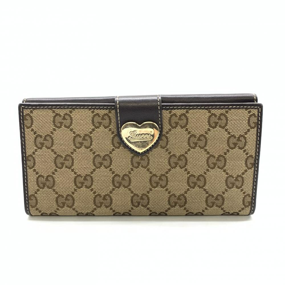 楽天市場】GUCCI グッチ 112715 二つ折り長財布 Wフォック開閉 GG