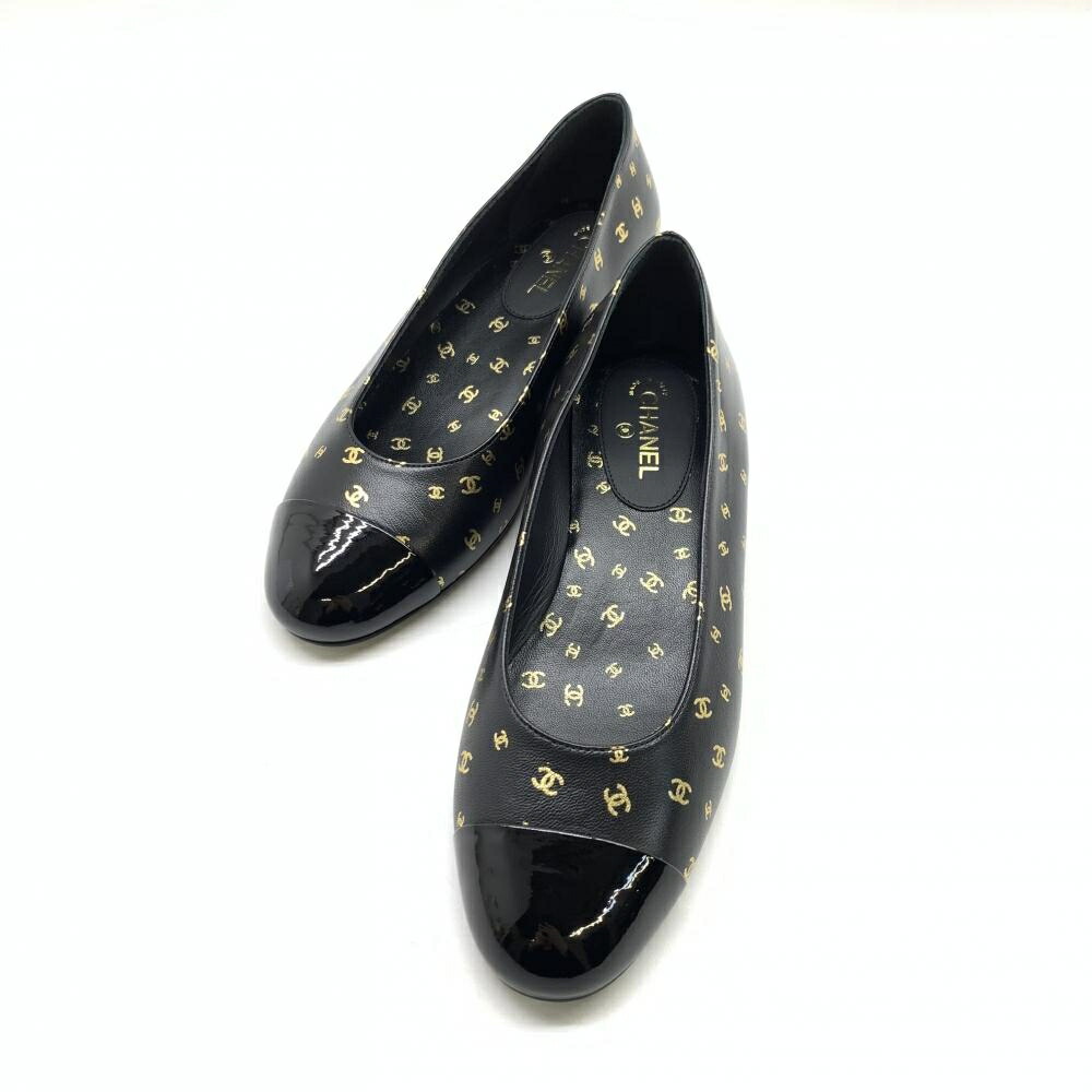 楽天市場】【靴】CHANEL シャネル バレリーナ バレエシューズ フラット