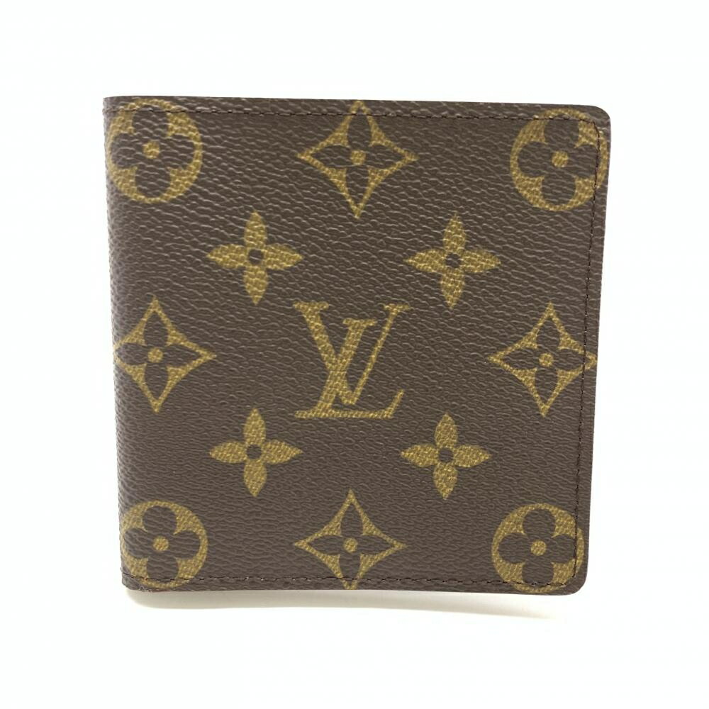 Louis Vuitton 二つ折り財布 モノグラム　M61665小銭入付　美品 LOUIS VUITTON ルイヴィトン 二つ折り財布(小銭入れあり