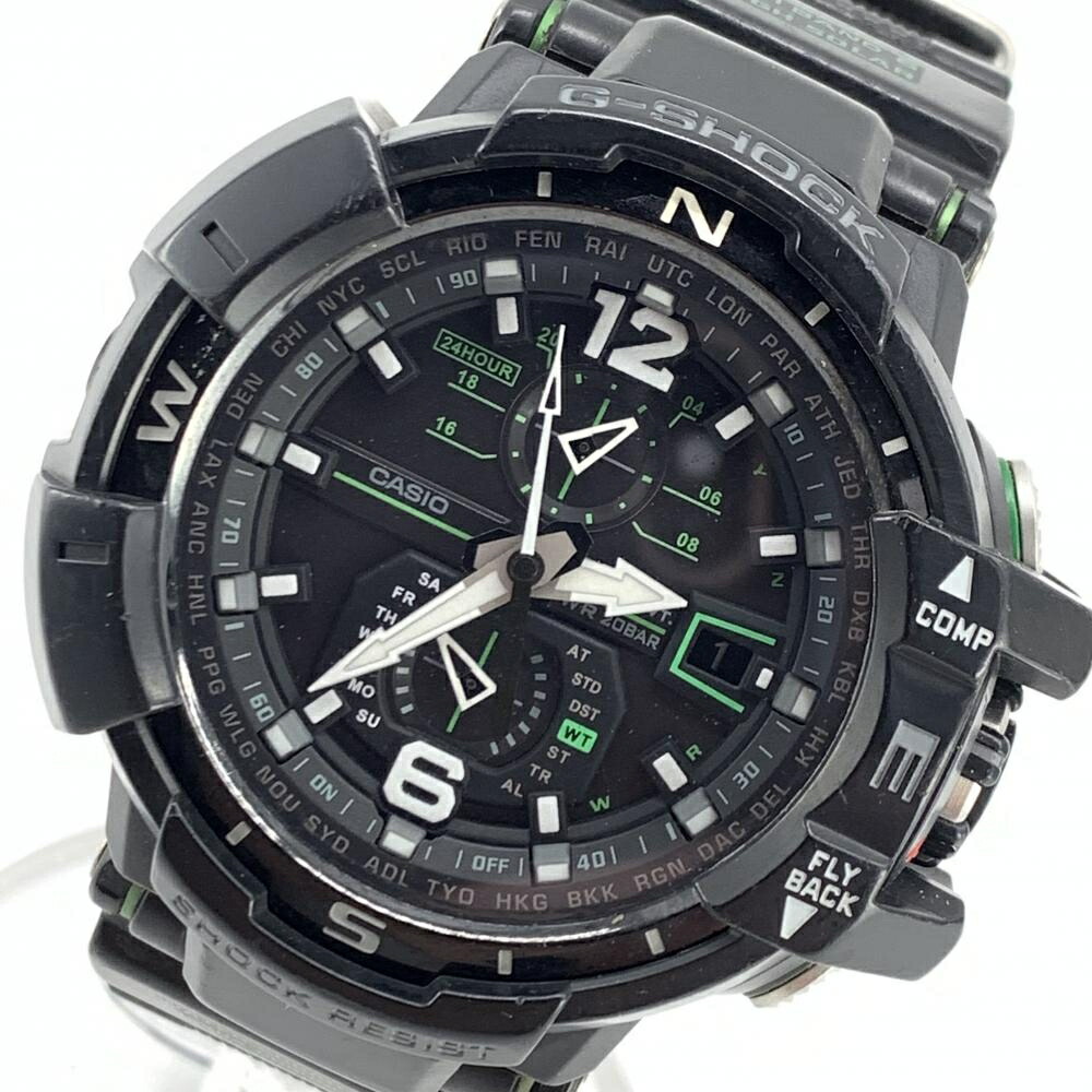 ジーショック 時計 GW-A1100FC メンズ アナログ ソーラー電波 稼動 楽天市場】カシオ Gショック GW-A1100FC-1AJF マスターオブG