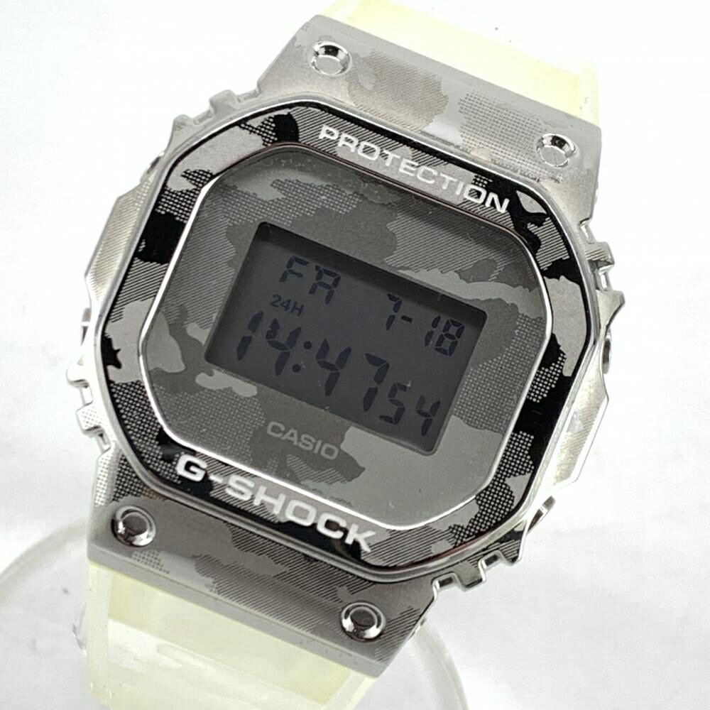 G-SHOCK Gショック　カシオ　GM-5600SCM-1JF シルバー GM5600SCM-1 | G-SHOCK G-STEEL Silver | CASIO