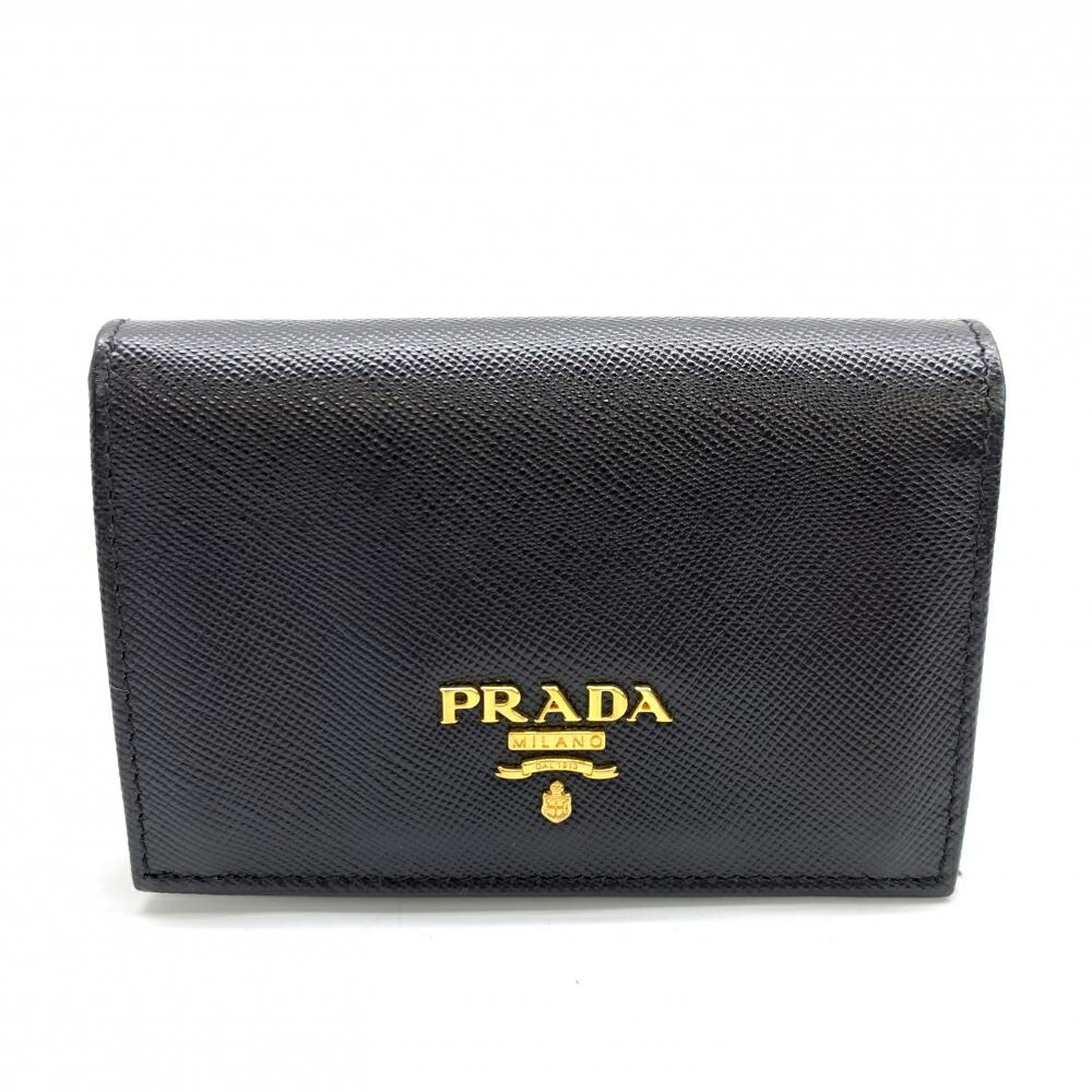 楽天市場】PRADA プラダ メンズカードケースメタルロゴ 二つ折り