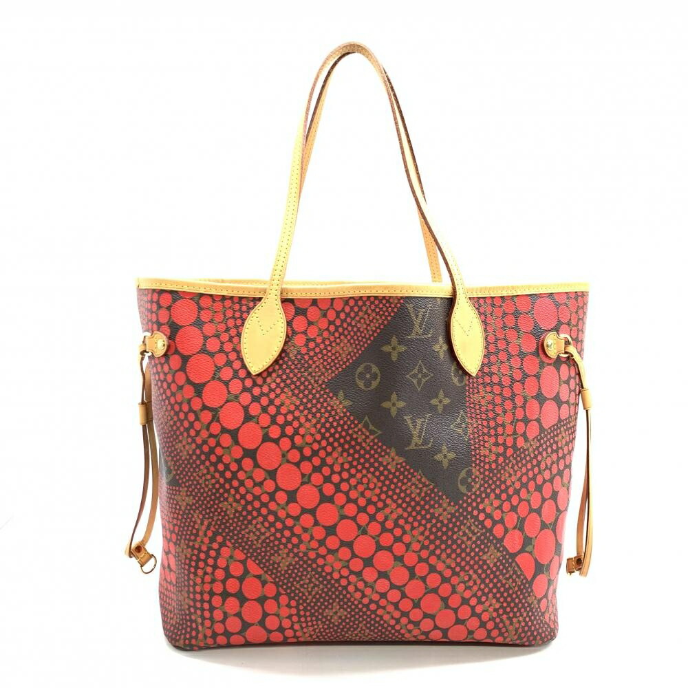 LOUIS VUITTON ルイヴィトン M40686 ネヴァーフルMM モノグラム ウェーブ トートバッグ ショルダー 肩掛け 草間彌生コラボ 管理RT44199