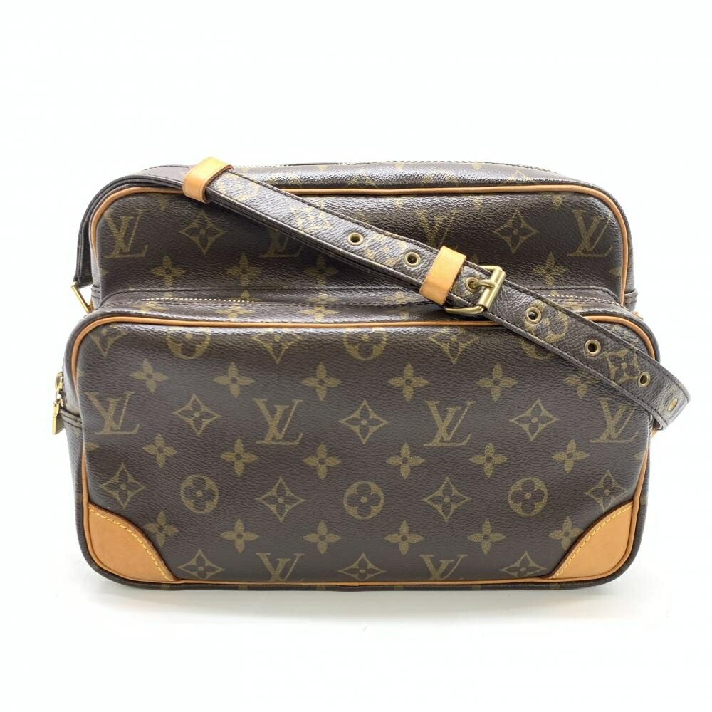 LOUIS VUITTON ルイヴィトン M45244 ナイル モノグラム ショルダーバッグ 曲がった掛け クロスボディバッグ ユニ一発やる 保護することRT44268