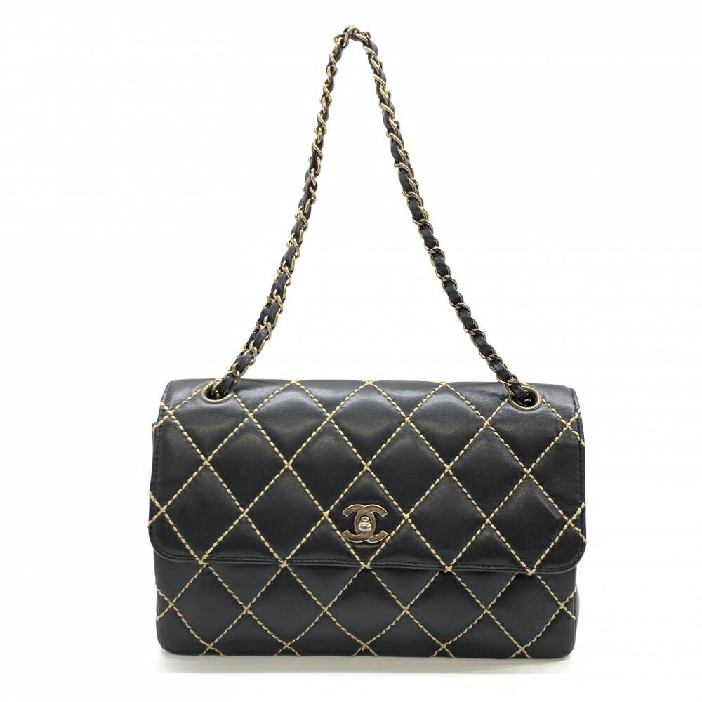 楽天市場】シャネル CHANEL チェーン ショルダー トート バッグ 黒