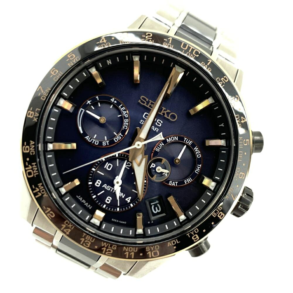 SEIKO セイコー SBXC007 5X53-0AA0 Astron アストロン 5X series 2018年押さえる 大谷翔平模範例 デイデイト デンパソーラー GPS 管理することYI45856