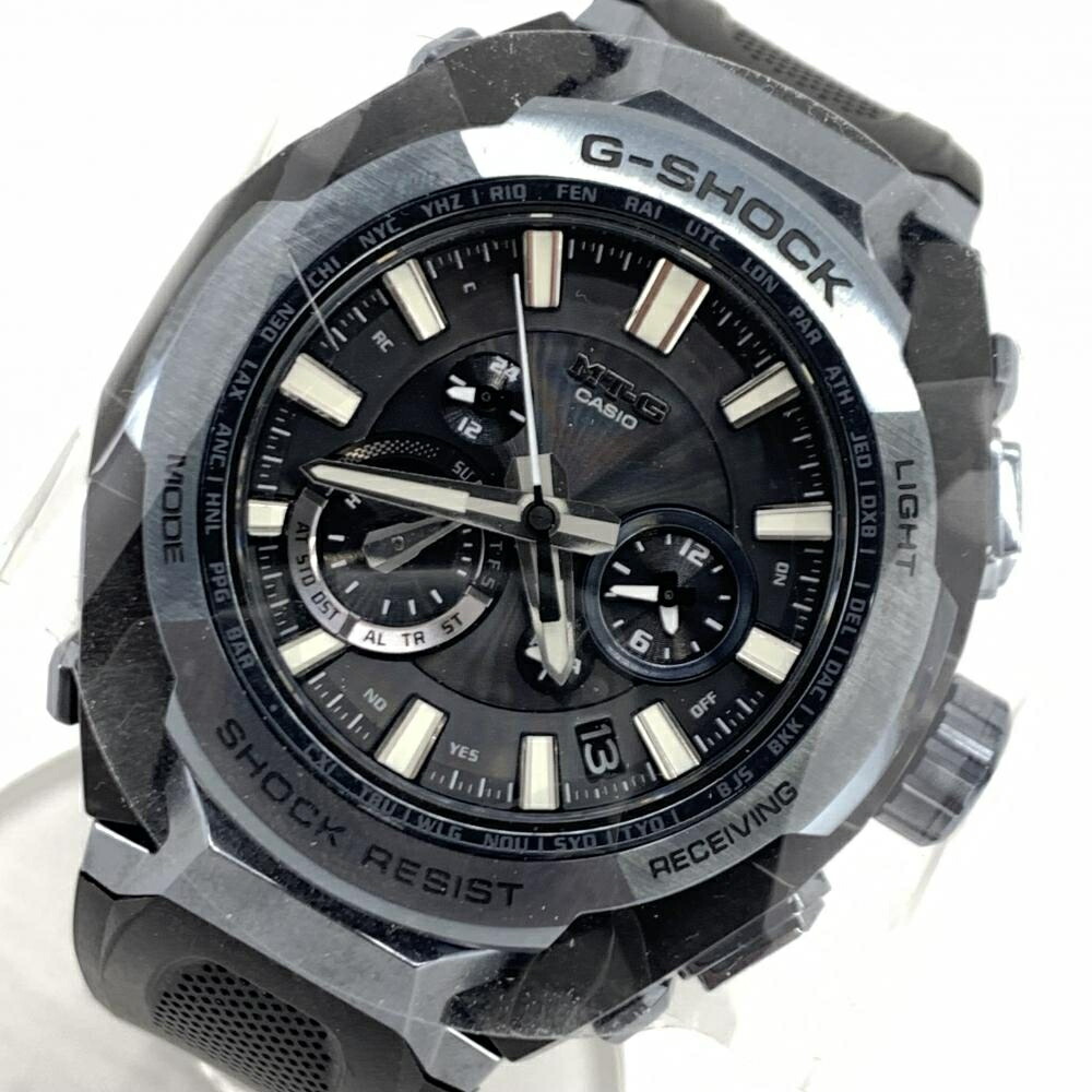 CASIO カシオ G-SHOCK MTG-B4000B-1A2JF MT-G MTG-B4000 Series 電磁波ソーラー Bluetooth 可動性繋がり 世界ひと休み カーボンメタルケース 管理することYI45950