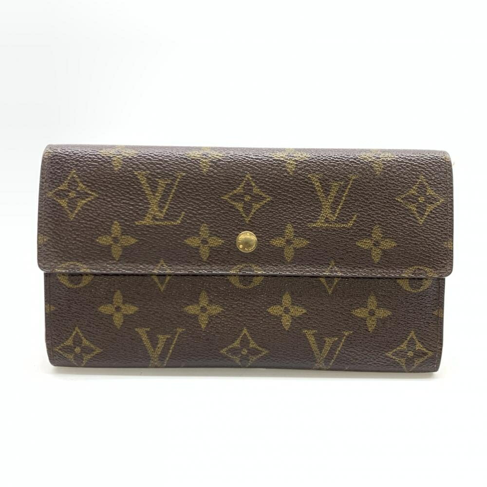 楽天市場】ルイヴィトン 三つ折り長財布(小銭入れあり) モノグラム