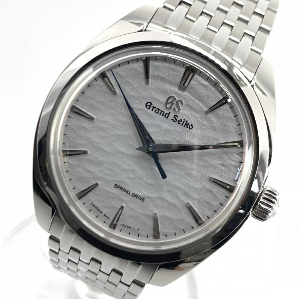 GRAND SEIKO グランドセイコー SBGY013 9R31-0AD0 エレガンスコレクション 白銀の御神渡り 手巻ススプリングドライブ シースルーバック ドレスデザイン 管理YI46210|かんてい局名古屋錦三丁目・緑店