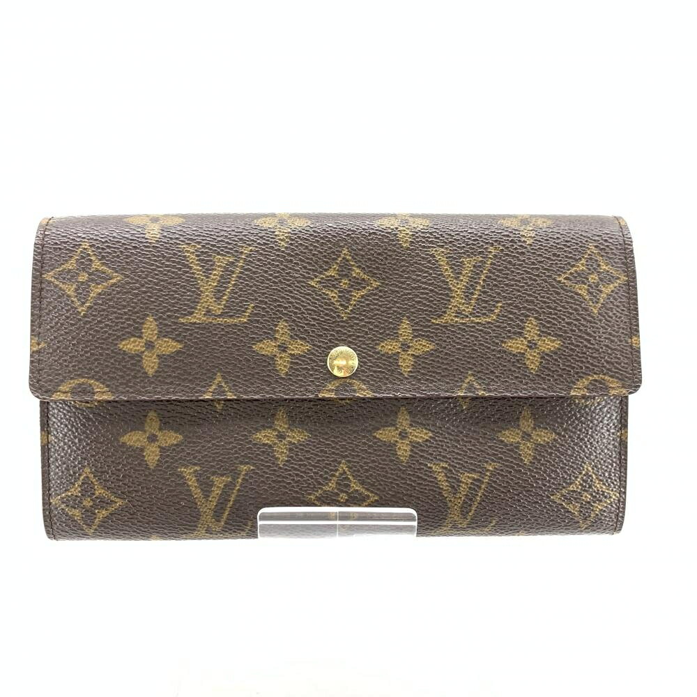 LOUIS VUITTON ルイヴィトン M61725 ポシェット・ポルトモネ・クレディ モノグラム レディース 長財布 管理YI47040｜かんてい局名古屋錦三丁目・緑店