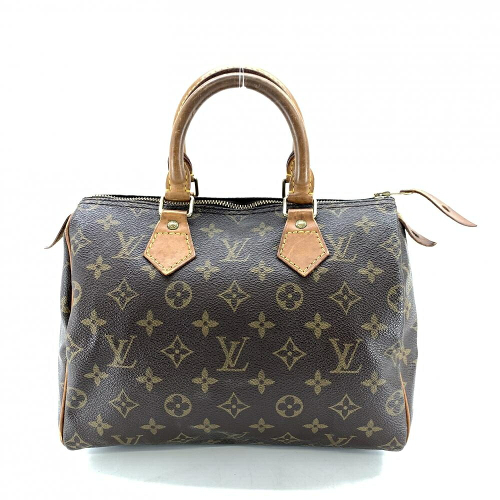 LOUIS VUITTON ルイヴィトン M41528 スピーディ25 モノグラム レディース PVC レザー ハンドバッグ ミニボストンバッグ 管理YI47105｜かんてい局名古屋錦三丁目・緑店