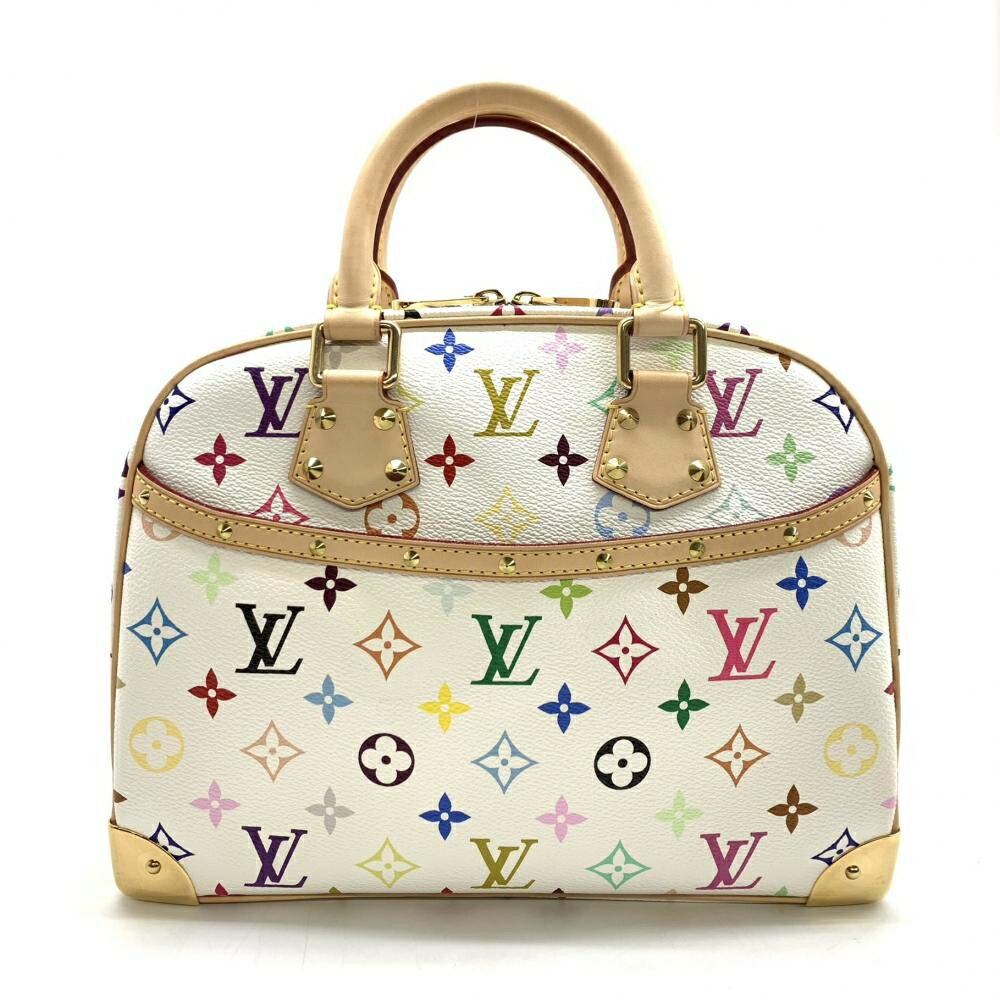 LOUIS VUITTON ルイヴィトン M92663 トゥルーヴィル モノグラム・マルチカラー レディース ミニボストン ハンドバッグ 管理YI47169