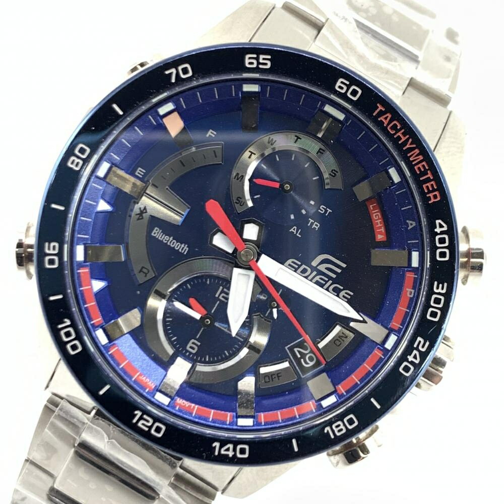 CASIO カシオ EDIFICE エディフィス EQB-900TR-2AJR Scuderia Toro Rosso スクーデリア・トロ・ロッソ・リミテッドエディション 45mm タフソーラー モバイルリンク 管理YI48653|かんてい局名古屋錦三丁目・緑店