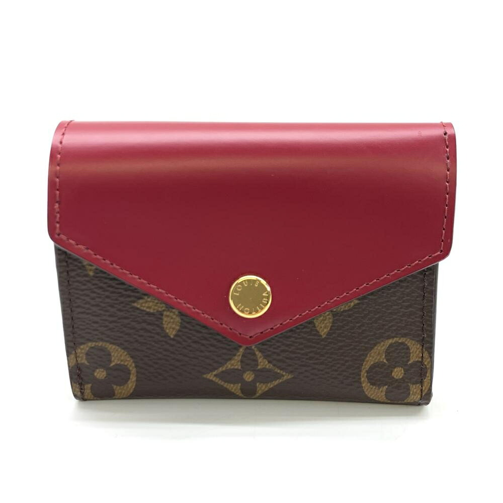 LOUIS VUITTON ルイヴィトン M62932 ポルトフォイユ・ゾエ モノグラム 三つ折り財布 コンパクトウォレット フューシャ 管理RT48748|かんてい局名古屋錦三丁目・緑店