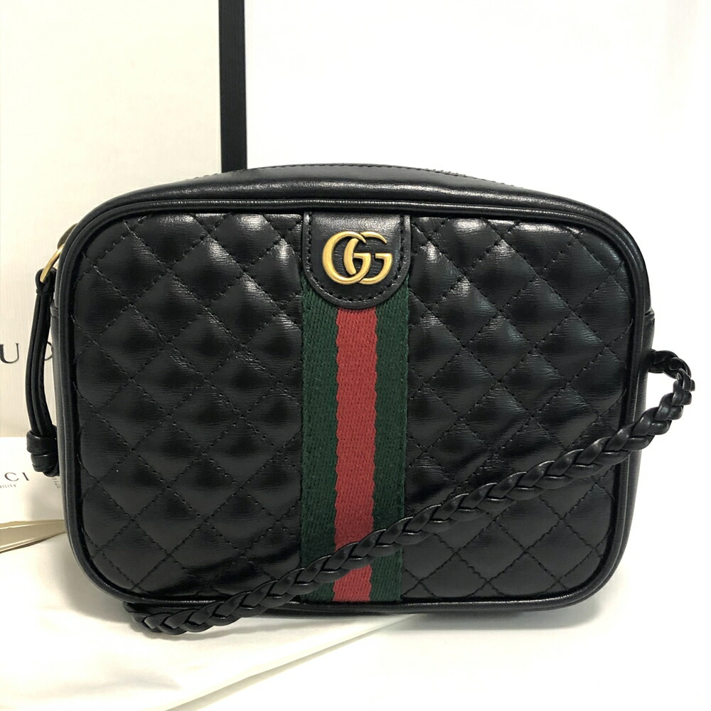 最も完璧な 斜め掛け シェリーライン Ggマーモント Gucci ミニショルダーバッグ グッチ Used A 中古 かんてい局亀有店 黒 ブラック レディースバッグ Williamsav Com