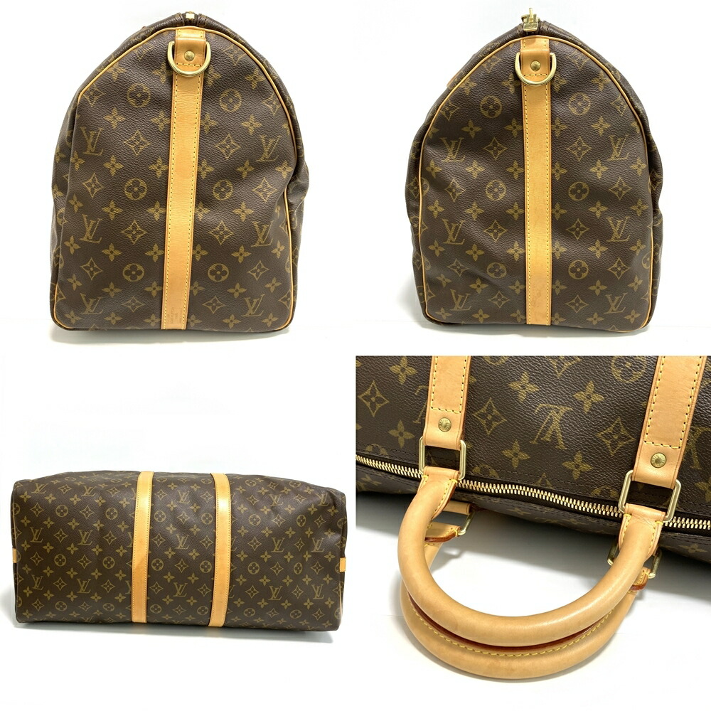 ルイヴィトン【LOUISVUITTON】キーポル・バンドリエール55モノグラムボストンバッグ旅行鞄M41414USED:A【中古】かんてい局亀有店